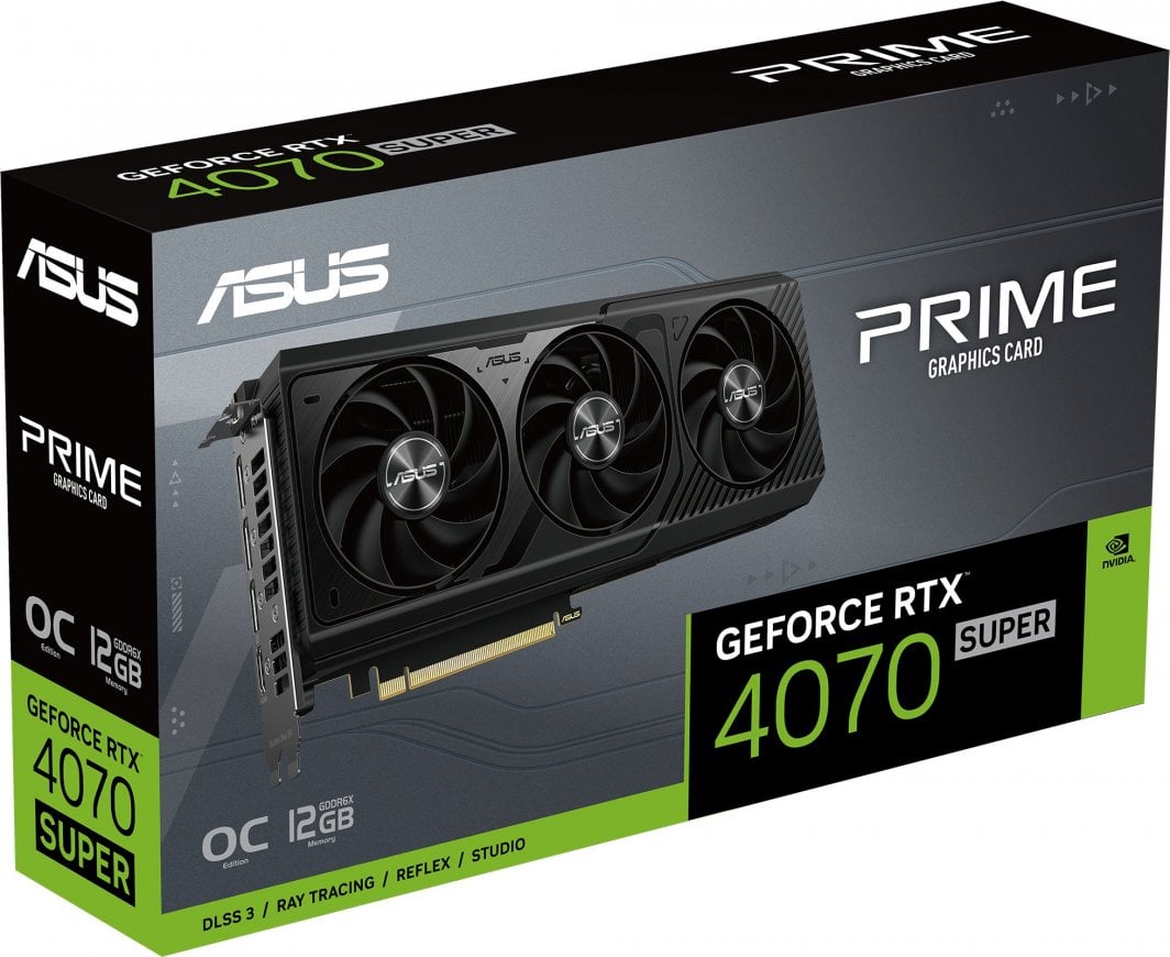 Kartelë grafike Asus Prime GeForce RTX 4070 SUPER 12GB GDDR6X