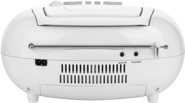 Radio JVC RC-E451W, e bardhë