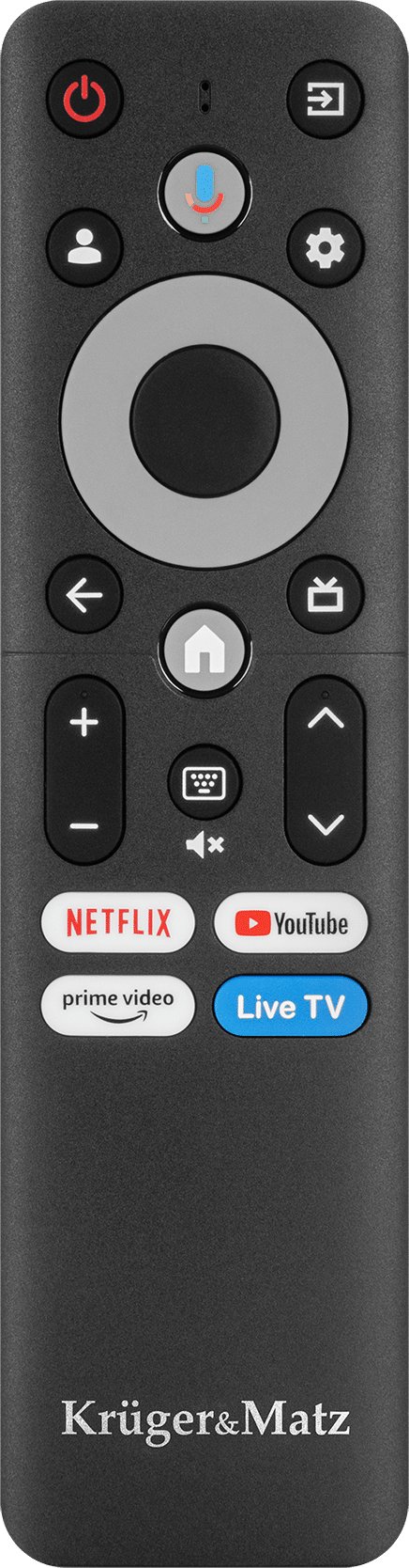 Televizor Kruger&amp;Matz 43", FHD, Google TV, DVB-T2/S2/T/C, i zi