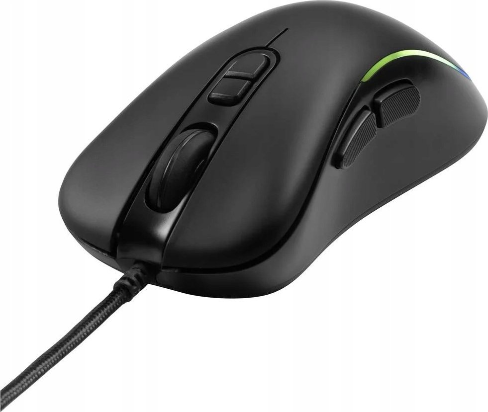 Maus gaming Deltaco GAMING DM120, me kabllo, 3200 dpi, 7 butona, i zi