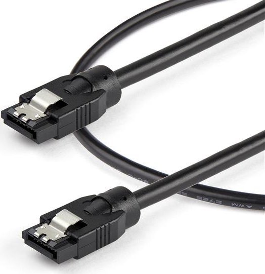 Kabllo SATA StarTech.com Round, 0.6 m, 6 Gb/s, e kuqe