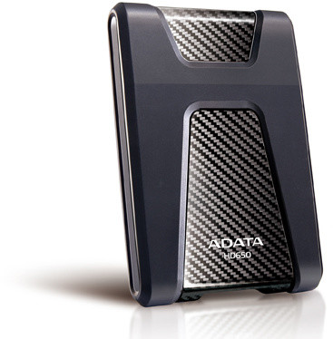 Hard disk i jashtëm ADATA HD650, 1TB, i zi