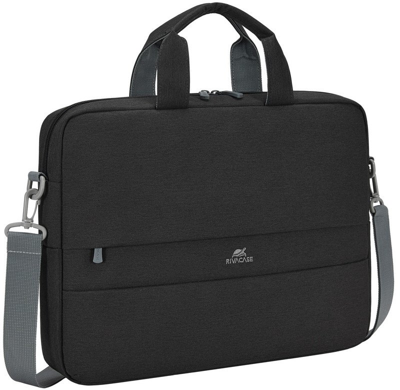 Çantë laptopi Rivacase Prater 7532, 15.6", xhep për aksesorë, e zezë