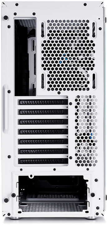Кутија за компјутерски Fractal Design Meshify C, со стакло, бело