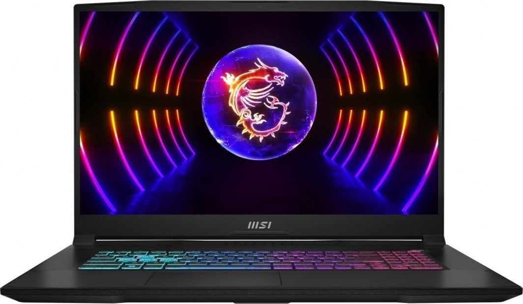 Laptop MSI Katana 17 B12UCRK-1056XPL, 17.3", Intel Core i7 12650H, 16 GB RAM, 512 GB SSD, NVIDIA GeForce RTX 3050, i zi