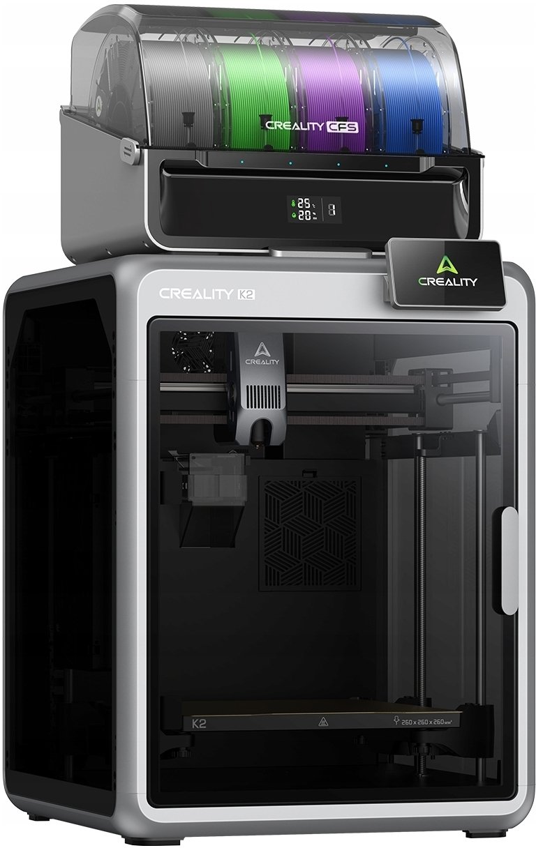 Printer 3D Creality K2 Combo, FDM, volum printimi 260×260×260 mm, shumëngjyrësh