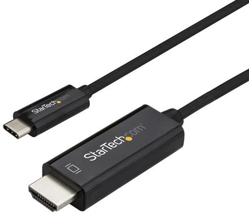 Kabllo StarTech USB-C - HDMI, 3m, e zezë