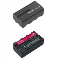 Батерија за камера Матхорн MB-502, 3500mAh, USB-C, за Сони NP-F550H/570H, црна