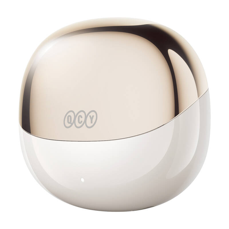 Kufje wireless QCY MeloBuds Pro, Hybrid ANC 46dB, Hi-Res LDAC, ngjyrë gold