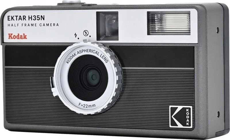 Камера филмска Kodak EKTAR H35N, Half Frame 35mm, Striped Black