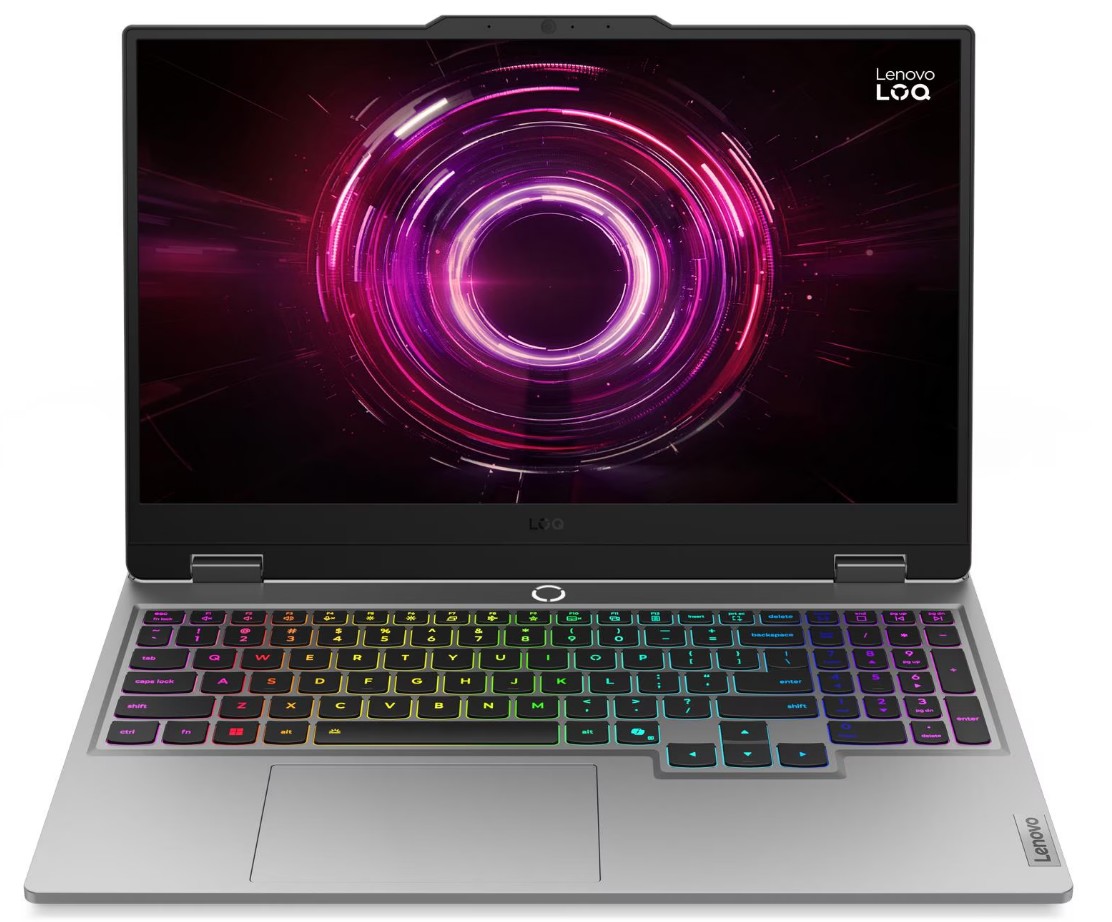 Laptop gaming Lenovo LOQ 15AHP10, 15.6" FHD, Ryzen 7, RTX 5060, gri