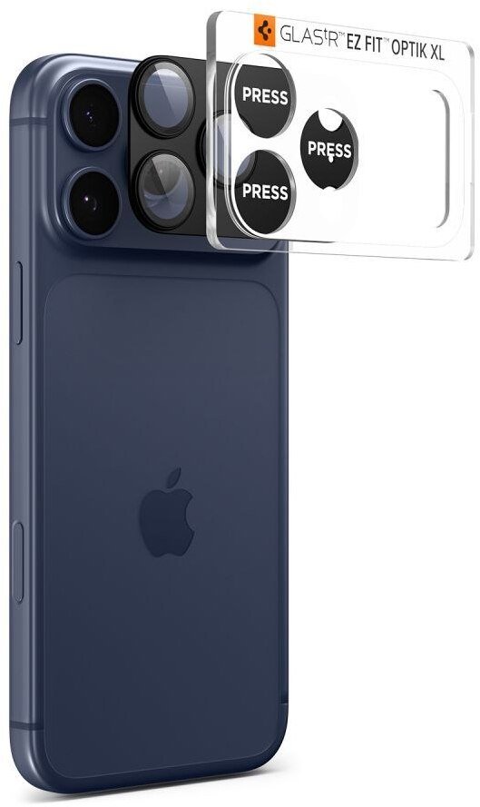 Mbrojtës kamere Spigen Optik Pro XL EZ Fit, set 2 copë, transparent