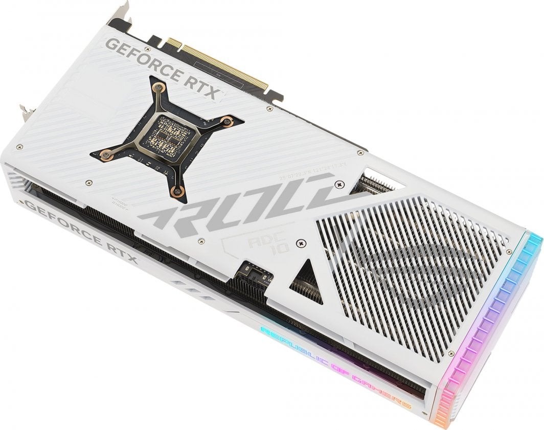 Kartelë grafike Asus ROG Strix GeForce RTX 4080 SUPER White OC 16GB GDDR6X