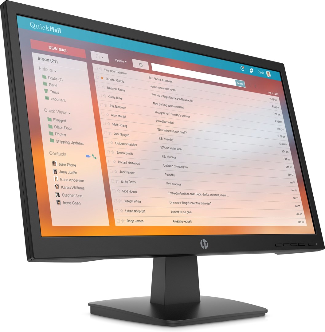 Monitor HP P22v G4, 21.5", Full HD, TN, i zi