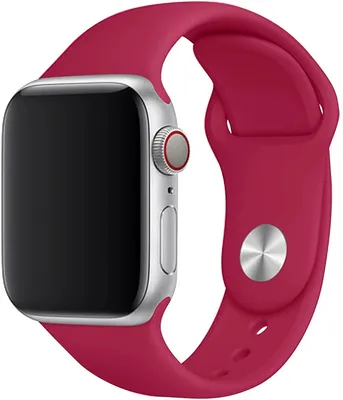 Rrip silikoni FIXED për Apple Watch 38/40/41mm, rozë, 2 gjatësi