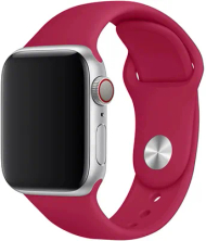 Rrip silikoni FIXED për Apple Watch 38/40/41mm, rozë, 2 gjatësi