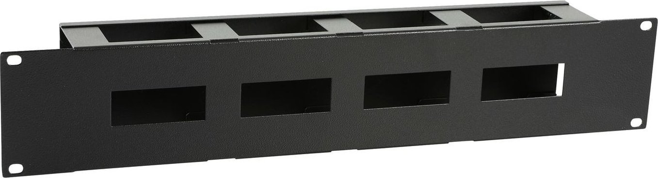 Organizues kabllosh rack Lanview RAO415BL, 19", S-Type, i zi
