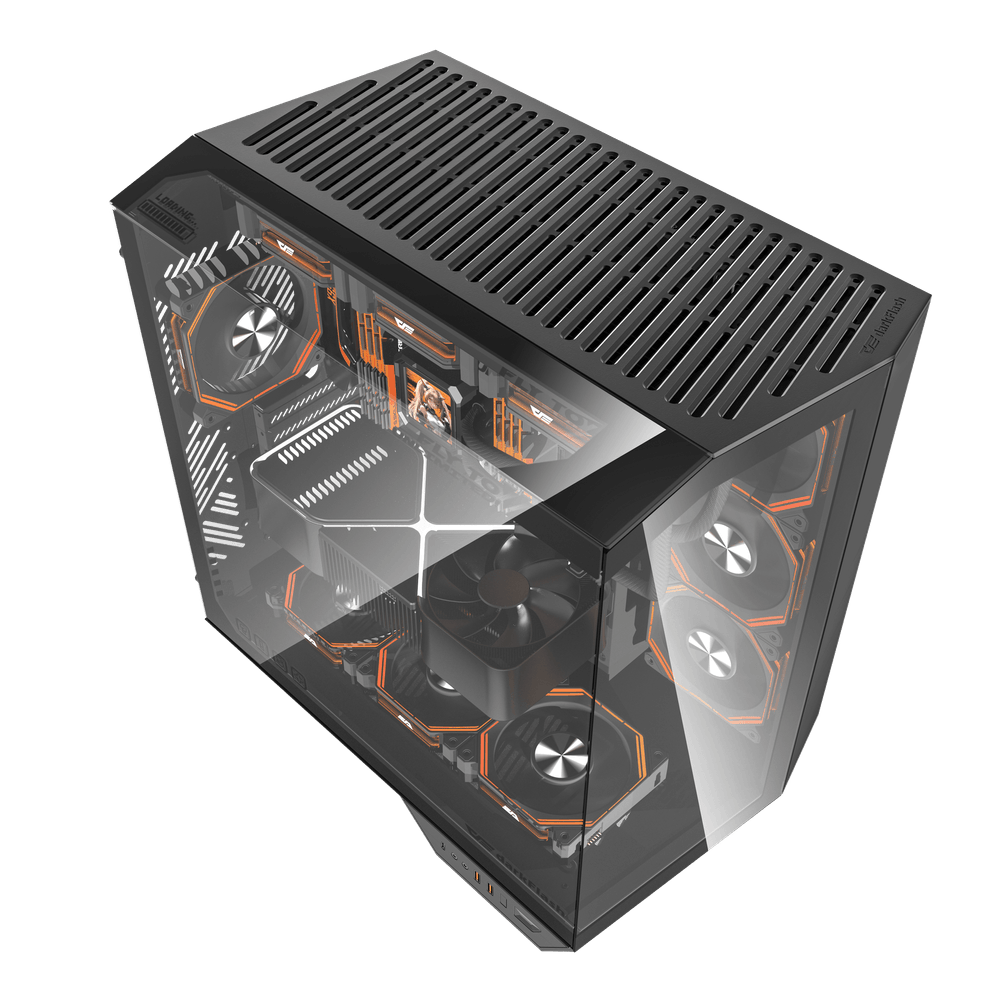 Kasë Darkflash DY470, M-Tower, e zezë