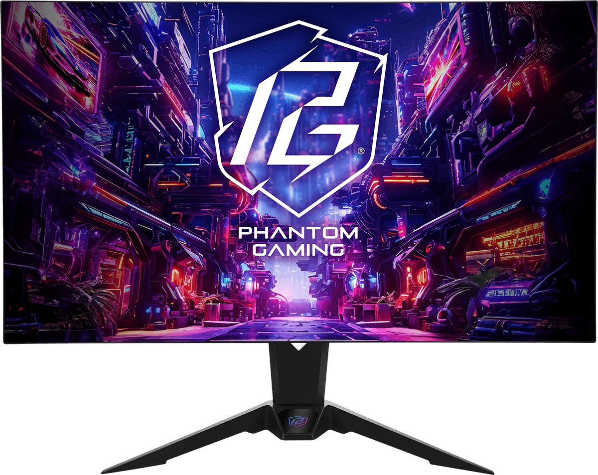 Monitor gaming Asrock PGO32UFS, 31.5", 4K Ultra HD OLED, i zi