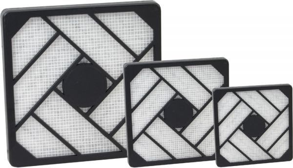 Filtër pluhuri për kompjuter InLine 33470, 120mm, me kornizë alumini, i zi