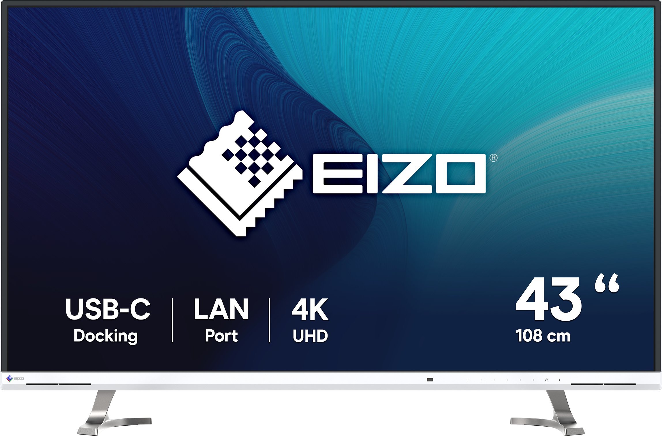 Monitor EIZO FlexScan EV4340X, 42.5", 4K UHD, i bardhë