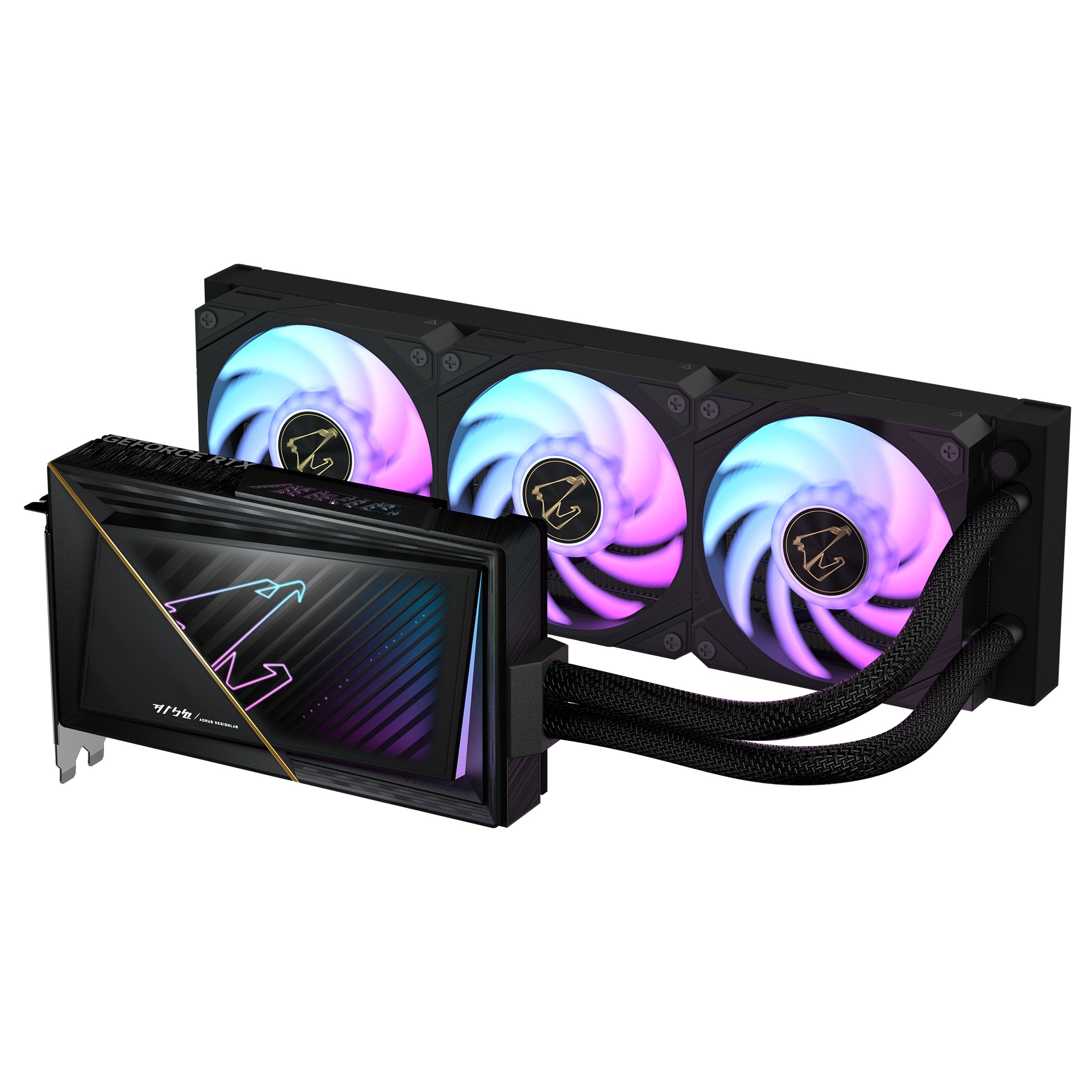 Kartelë grafike GIGABYTE AORUS GeForce RTX 5080 XTREME WATERFORCE, 16GB GDDR7, 2805MHz, e zezë 2