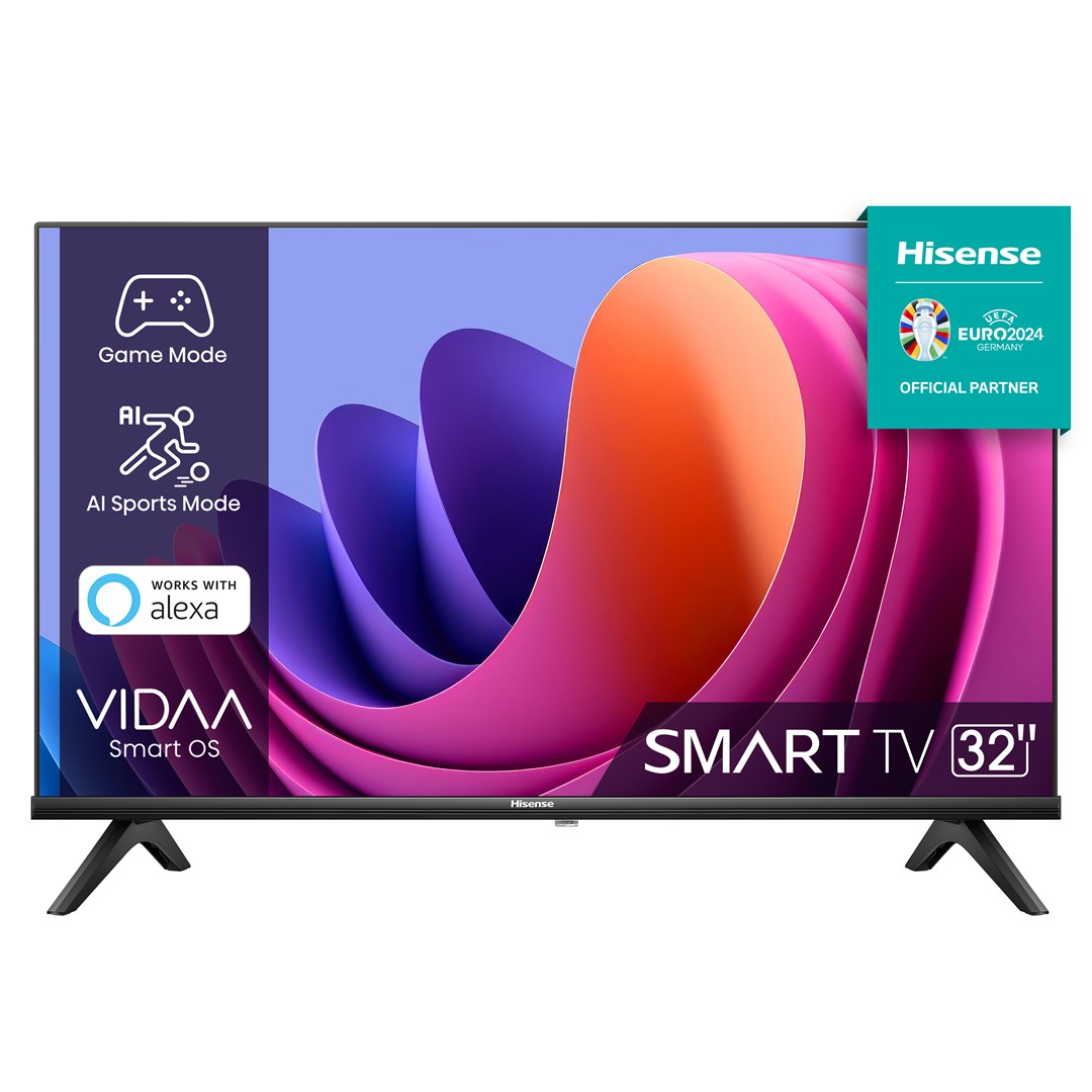 Televizor Hisense 32A4N, 81.3 cm (32"), HD, Smart TV, Wi-Fi, i zi