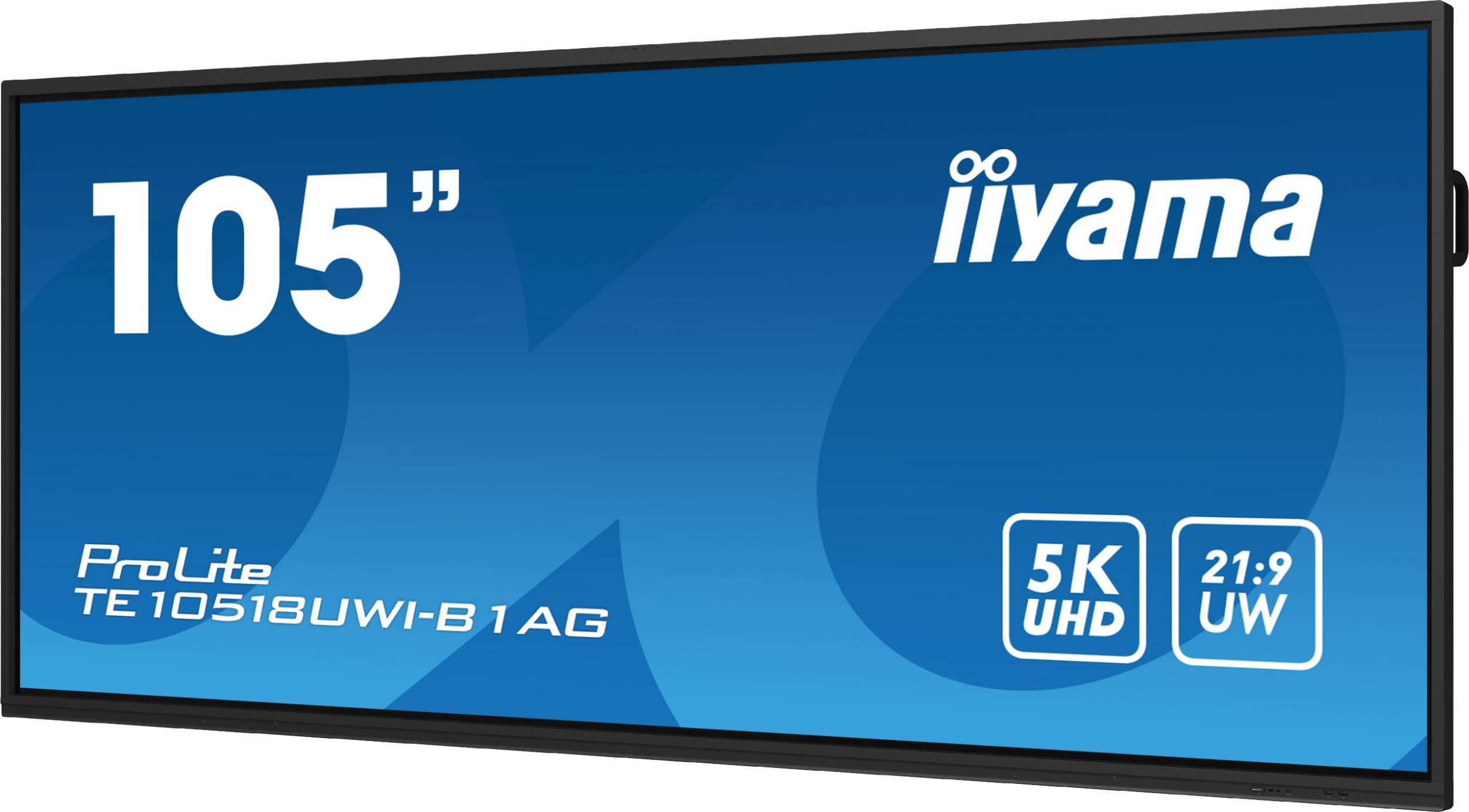 Display interaktiv Iiyama TE10518UWI B1AG, 105", 5K UHD 21:9, multi touch, i zi