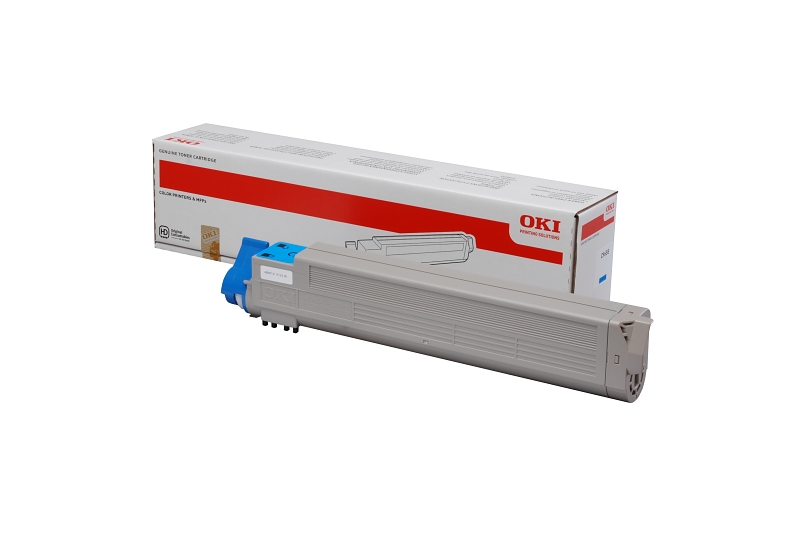 Toner për printer OKI C9655, 22000 faqe, cyan