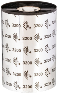 Термичка рибон лента Zebra 3200 Wax Resin, 300 m, црна