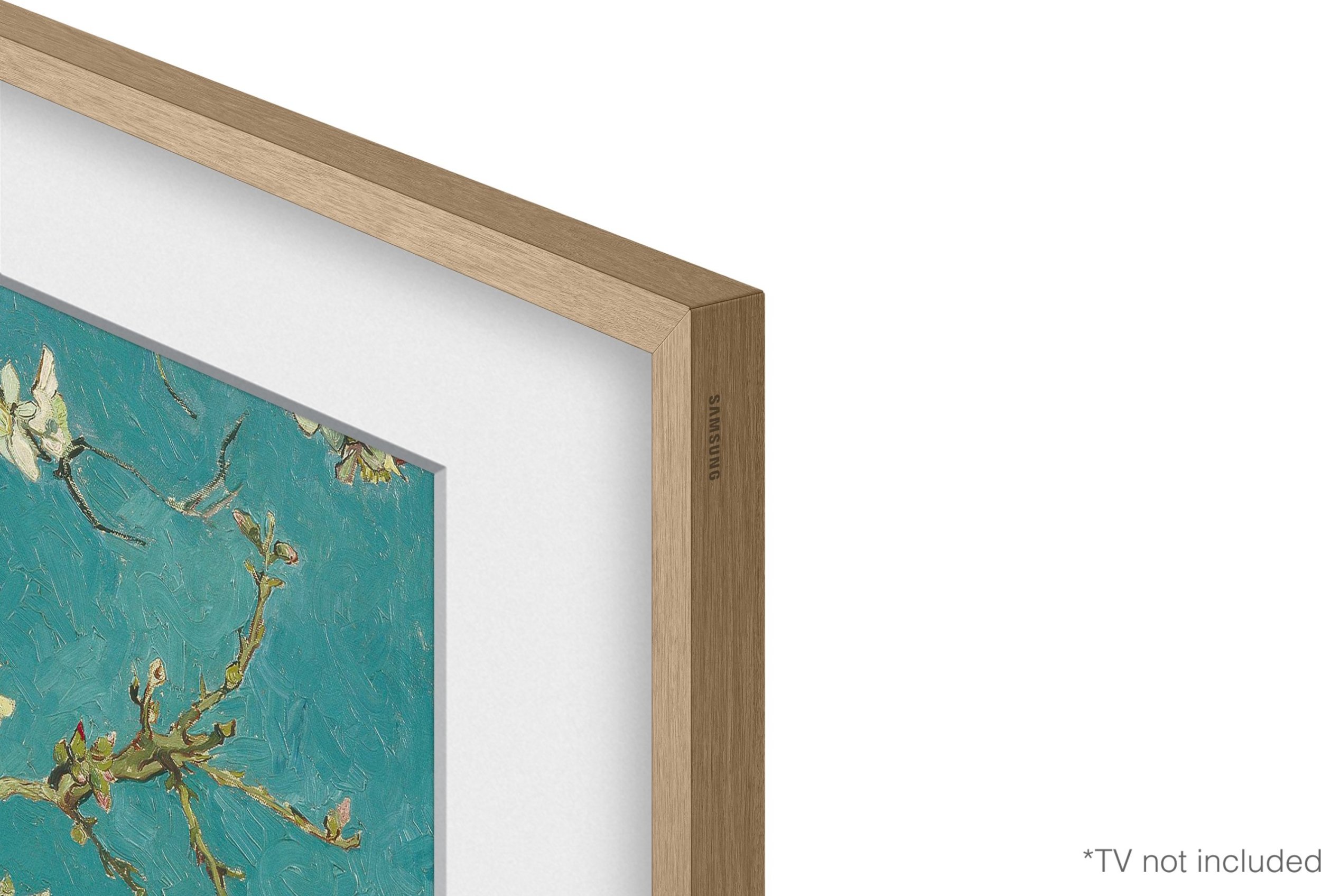 Kornizë televizori Samsung The Frame, 32", Modern Teak, kafe