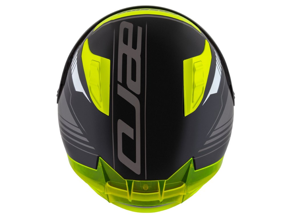 Helmetë moto Cassida Aero Drome, full face, polikarbonat, e zezë