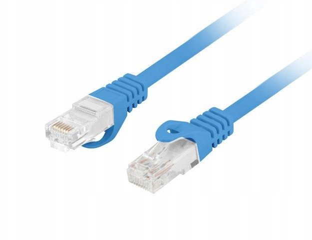 Kabllo rrjeti Lanberg PCU6-10CU-0150-B, Cat6, RJ45, 1.5m, blu
