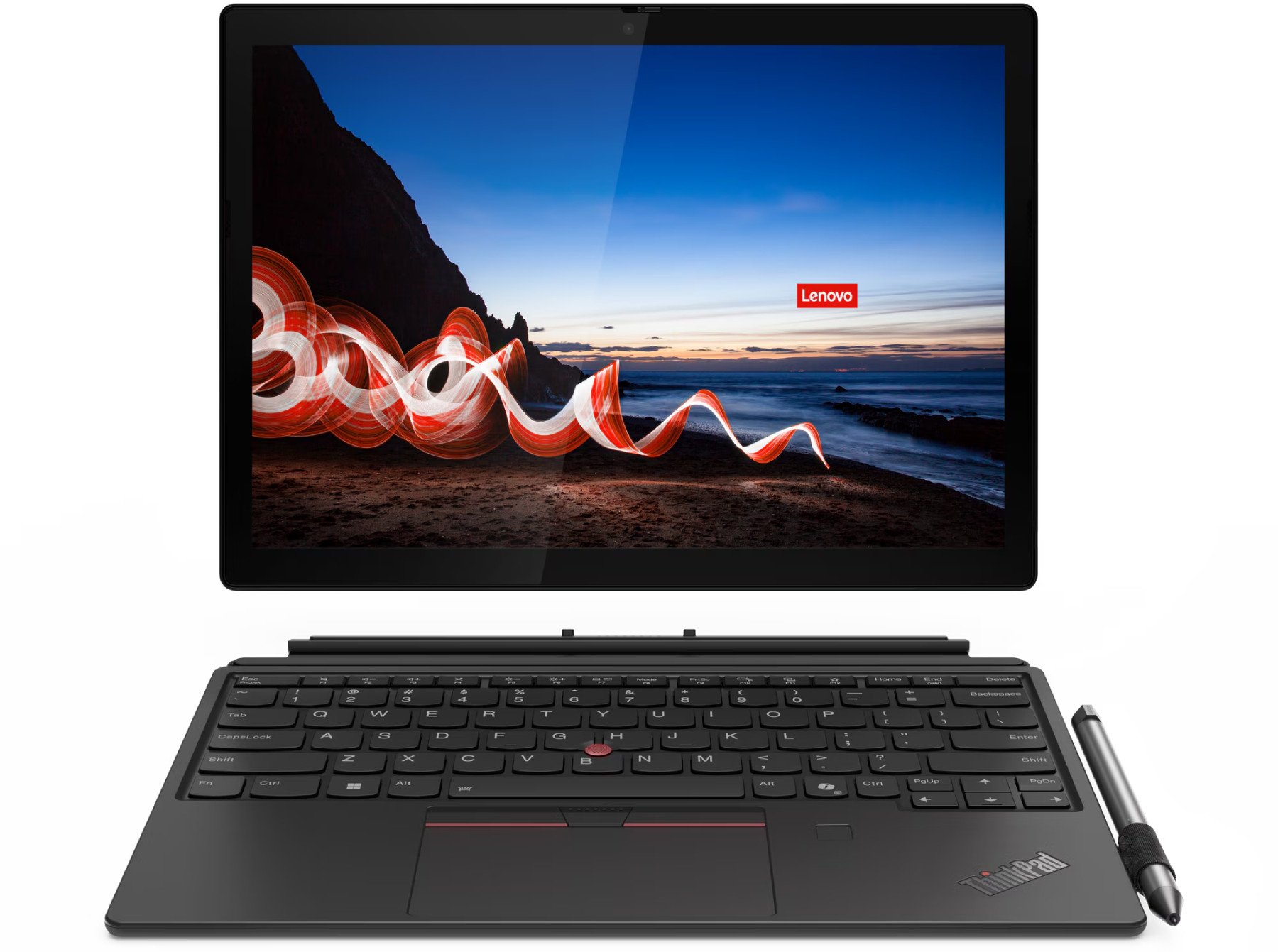 Laptop 2 në 1 Lenovo ThinkPad X12 Detachable Gen 2, 12.3", 32GB RAM, 1TB SSD, LTE, i zi