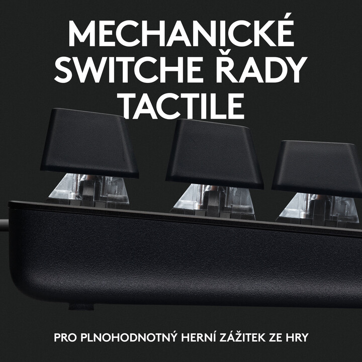 Тастатура Logitech G413 SE, кафеава US