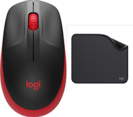 Maus Logitech M190 Full Size Studio Series, pa tela, optik, gri grafit