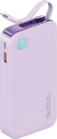 Power bank Usams XY Series, 10000mAh, PD 20W, vjollcë