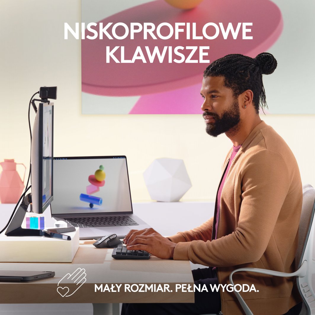 Tatierë Logitech MX Mechanical Mini për Mac, gri 