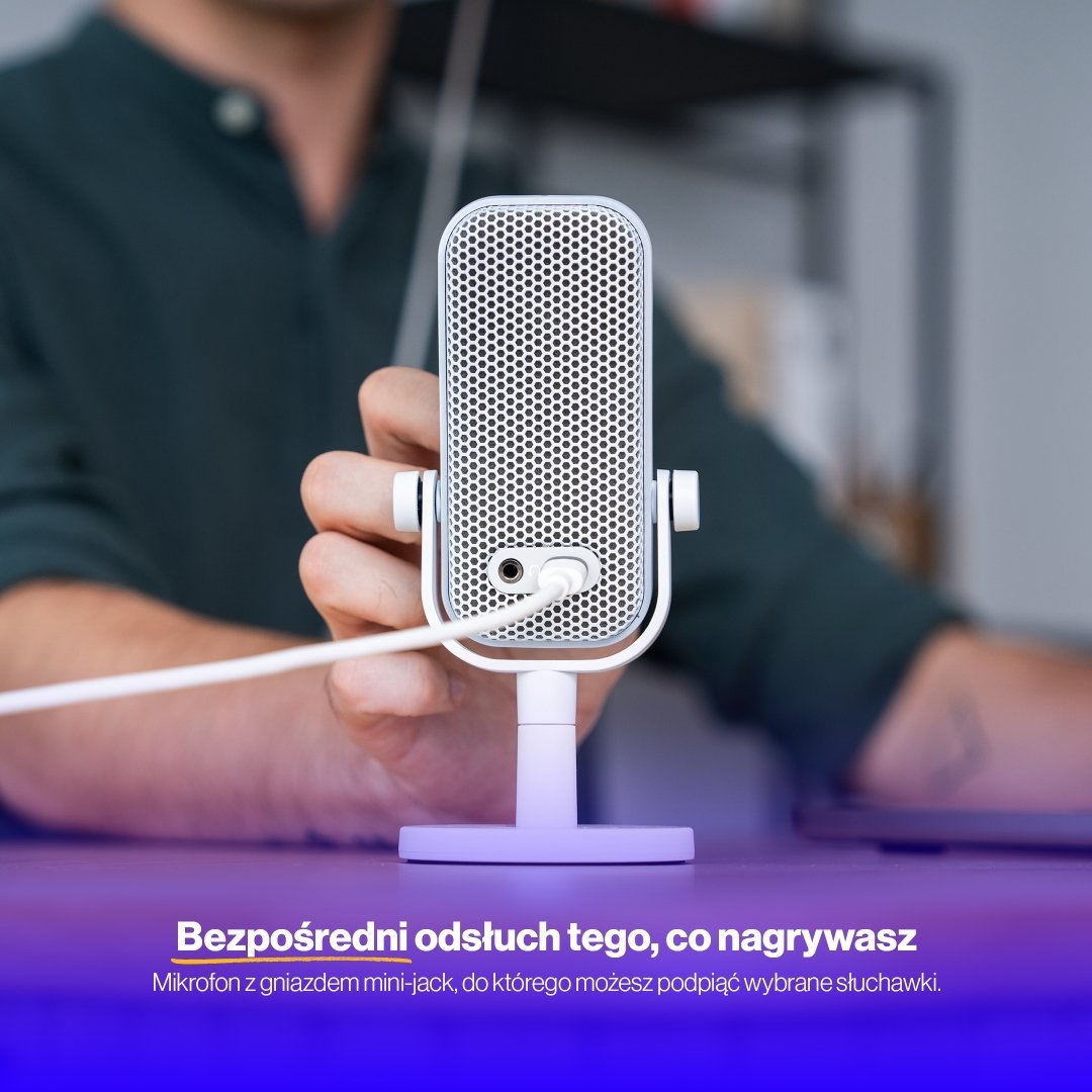 Mikrofon studio ENDORFY EY1B015, USB, kardioid, i zi