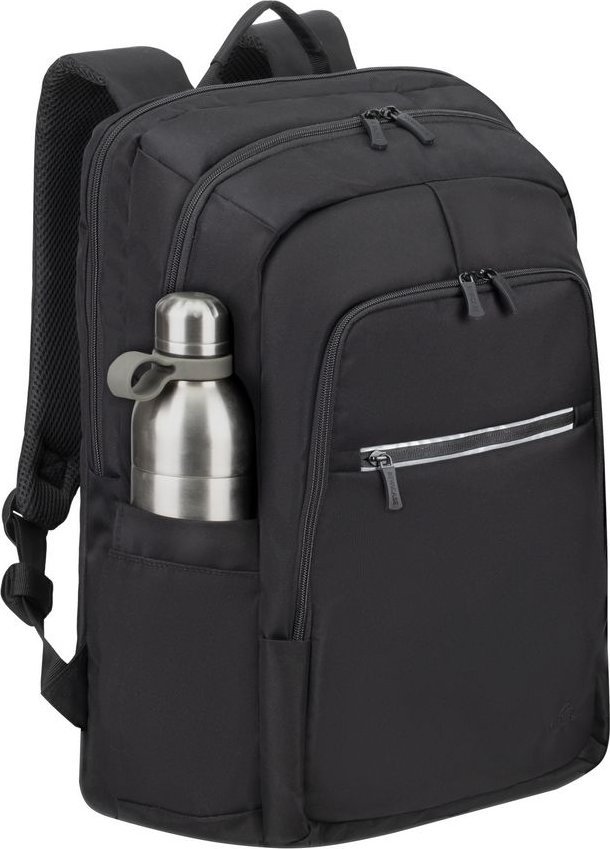 Shpinore RivaCase ECO Alpendorf 7569, 17.3", material i ricikluar, e zezë