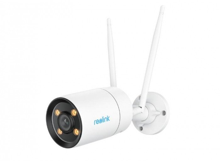 Kamerë sigurie Reolink Color W320X, 4MP, WiFi, 64GB, e bardhë