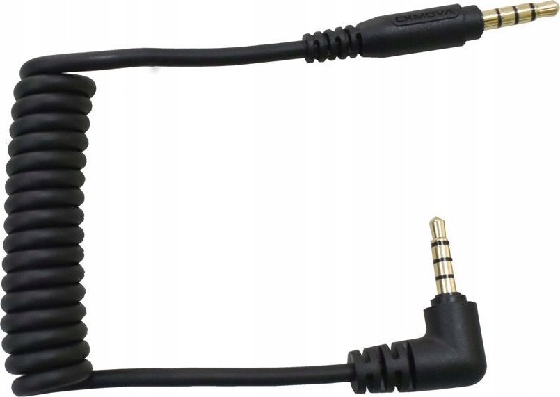 Kabllo audio CKMOVA AC-TR2, TRRS në TRRS, 3.5mm, e zezë