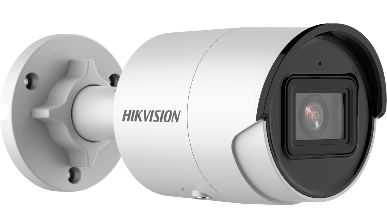 Kamerë sigurie Hikvision DS-2CD2146G2-I, 8 MP, 3840 x 2160, me mikrofon të integruar, me detektim të lëvizjes, e bardhë