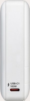 Powerbank Tucano 24000mAh, 120W, 2x USB C 1x USB A, i bardhë