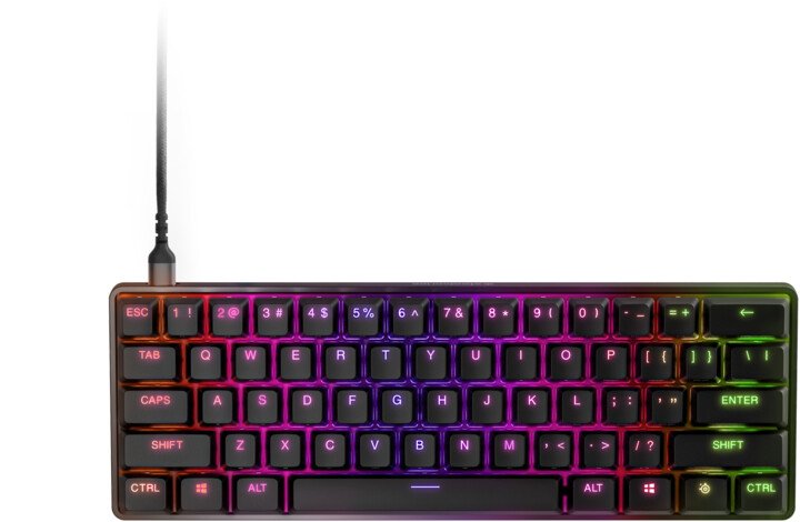 Tastierë SteelSeries Apex 9 Mini, US, e zezë