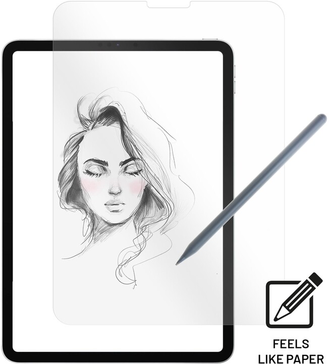 Xham mbrojtës FIXED PaperGlass për Apple iPad Pro 11" (2018/2020/2021/2022), transparent