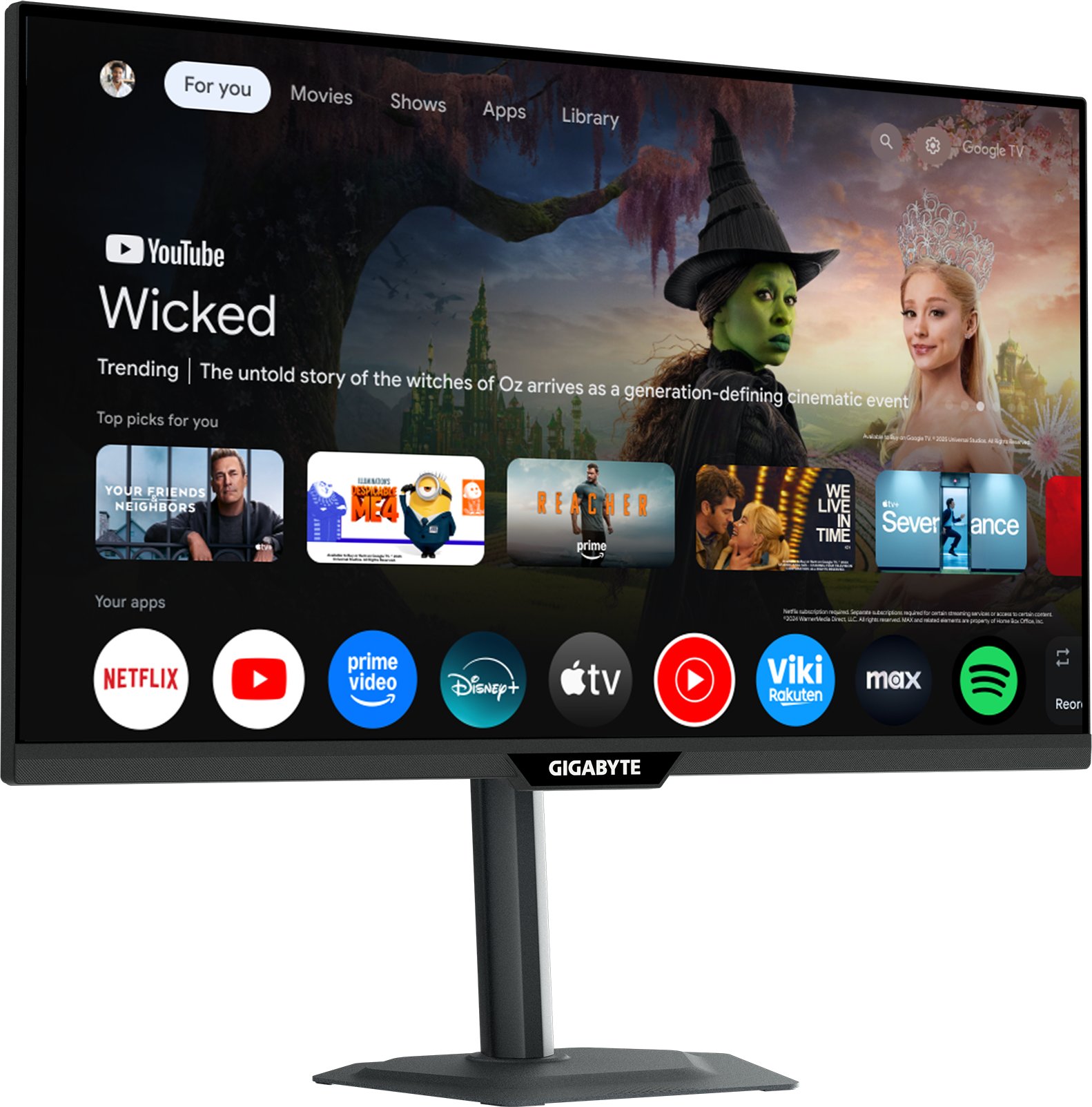 Monitor gaming Gigabyte M27QS, 27", QHD, 180Hz, i zi