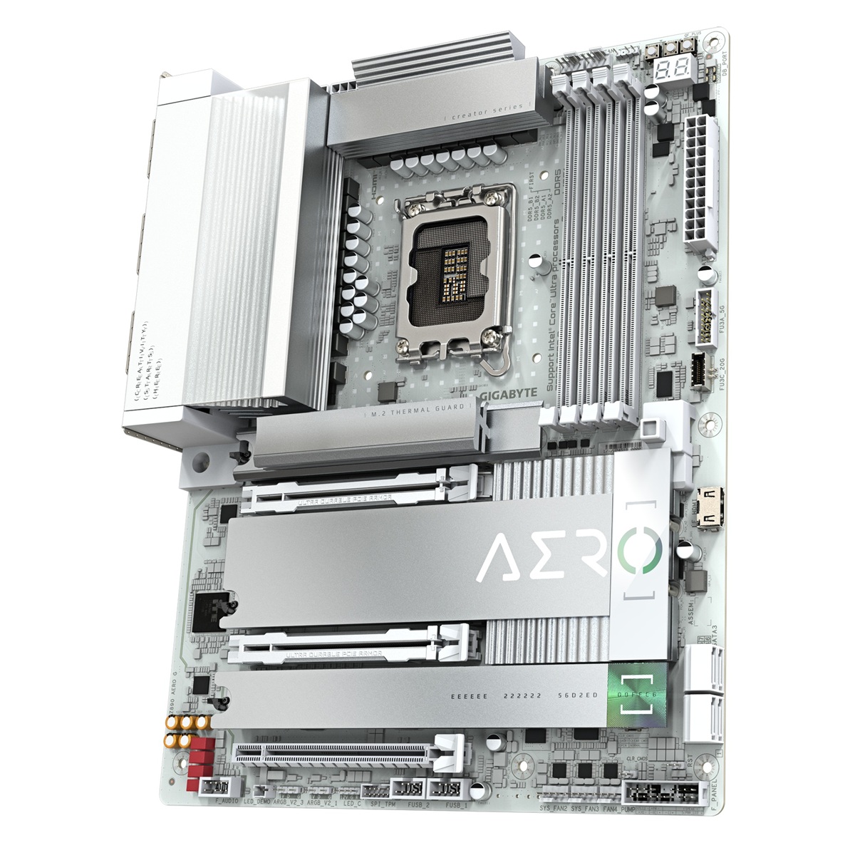 Pllakë amë Gigabyte Z890 AERO G, ATX, LGA 1851, DDR5, e bardhë