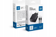 Karikues rrjeti Blue Star Mains Charger, 25W 3A PD QC4.0, kabllo USB C në USB C, i bardhë