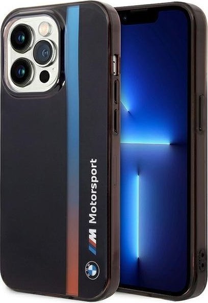 Maskë telefoni BMW BMHCP14L22HVGV për iPhone 14 Pro, 6.1", mbrojtëse, e zezë